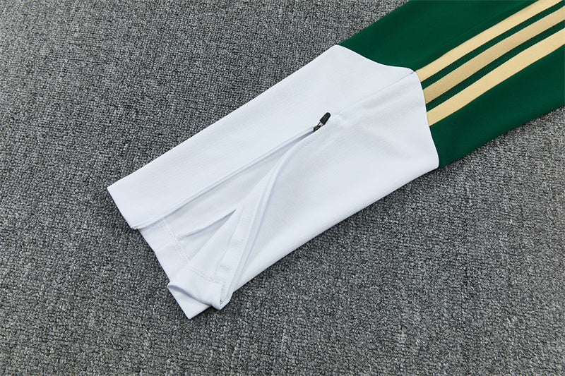 25/26 Italië Groen Wit Trainingspak