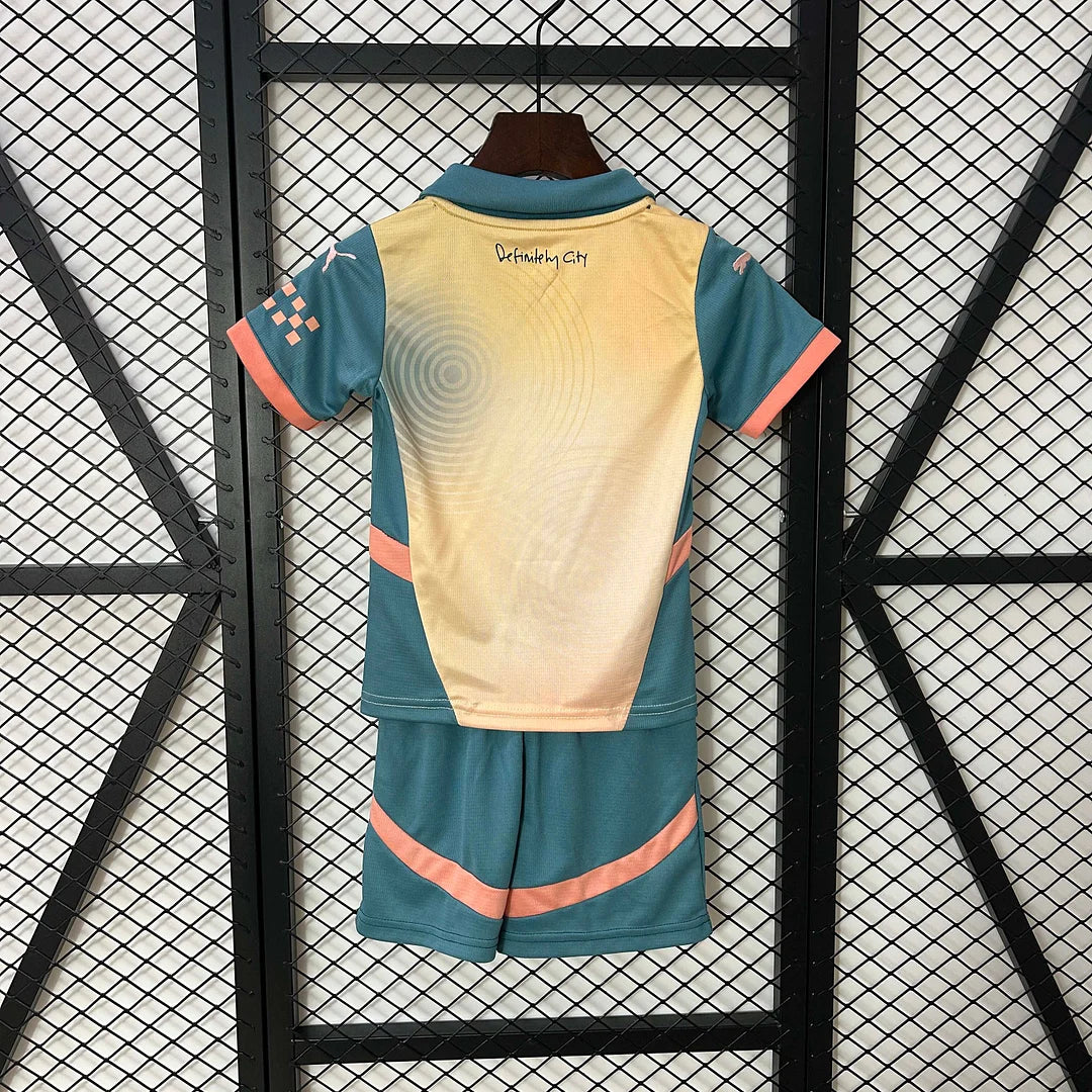 24/25 Manchester City Fourth Away Kids Size