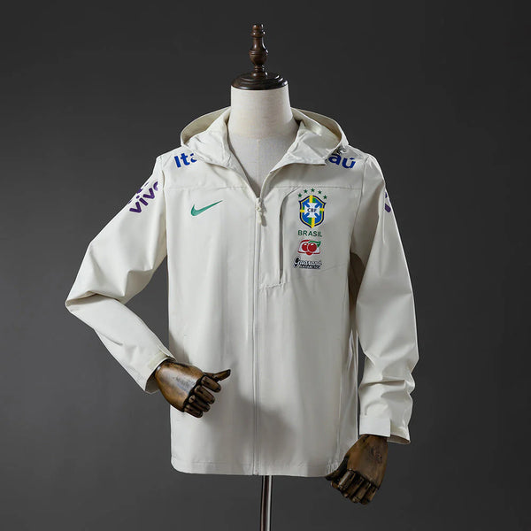 Brazilië Windbreaker Wit