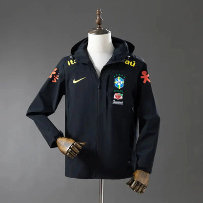 Brazilië Windbreaker Zwart
