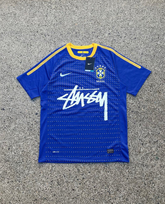 St√ºssy x Brazil Blue Limited Jersey