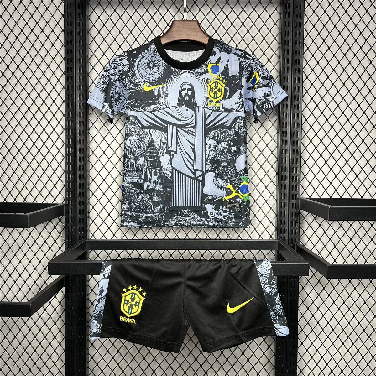 Brazil ”Jesus” Limited Jersey Kids Size