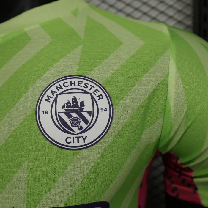 Manchester City "Neon Pulse City" Limited Jersey