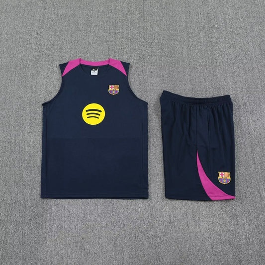 Barcelona Mouwloos Trainingssetje 25/26