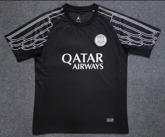 PSG 4de Shirt Zwart 24/25