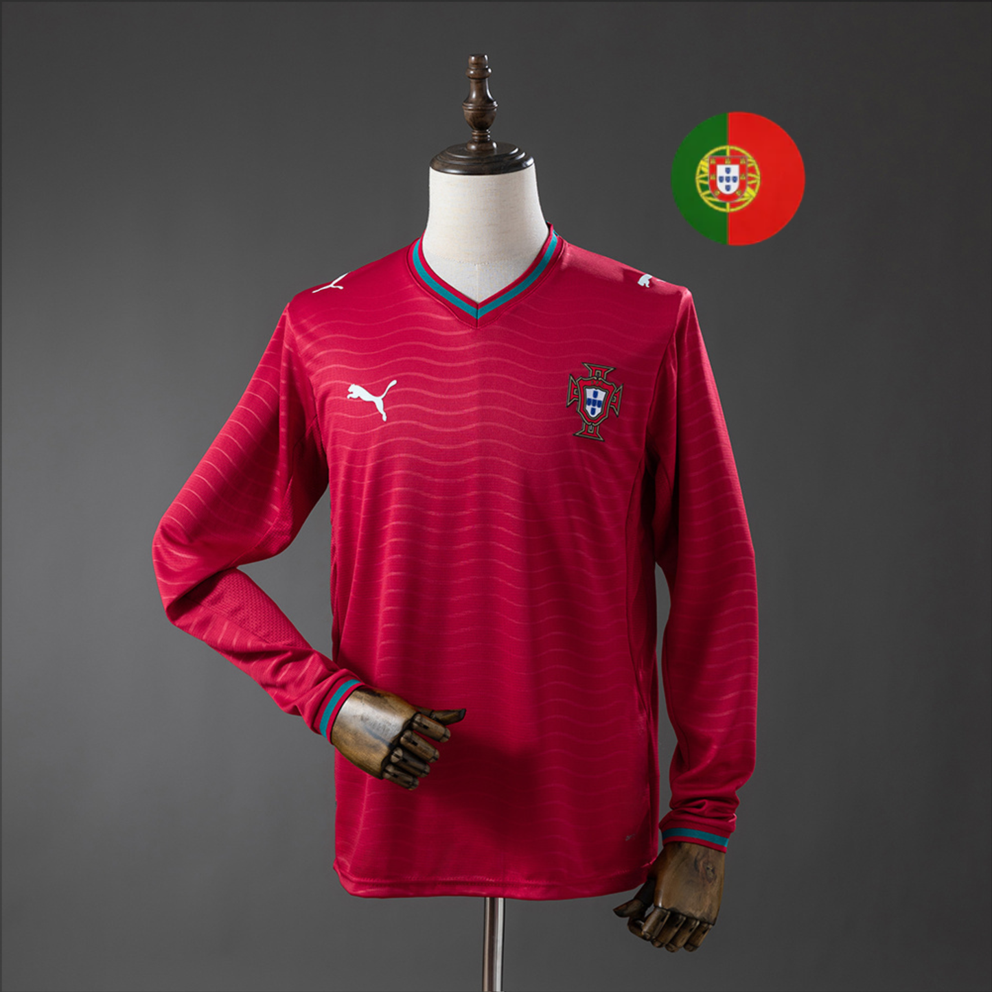 Portugal WK 2026 Thuisshirt Lange Mouwen