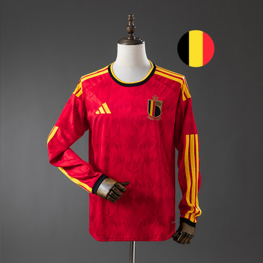 België WK 2026 Thuisshirt Lange Mouwen