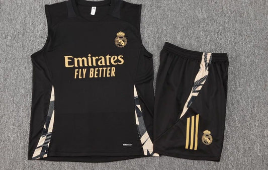 Real Madrid Mouwloos Trainingssetje 24/25