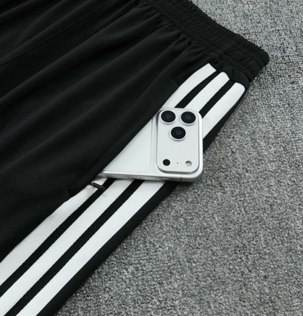 25/26 Duitsland Rood Zwart Trainingspak