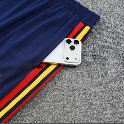 25/26 Spanje Donkerblauw Lichtblauw Trainingspak