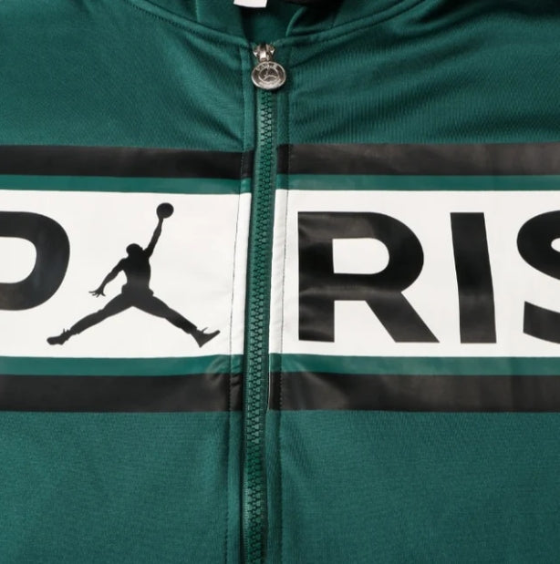 PSG Paris Saint Germain Dark Green and White