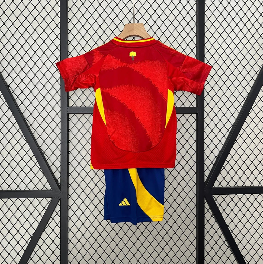 Spain 2024 Home Jersey Kids Size