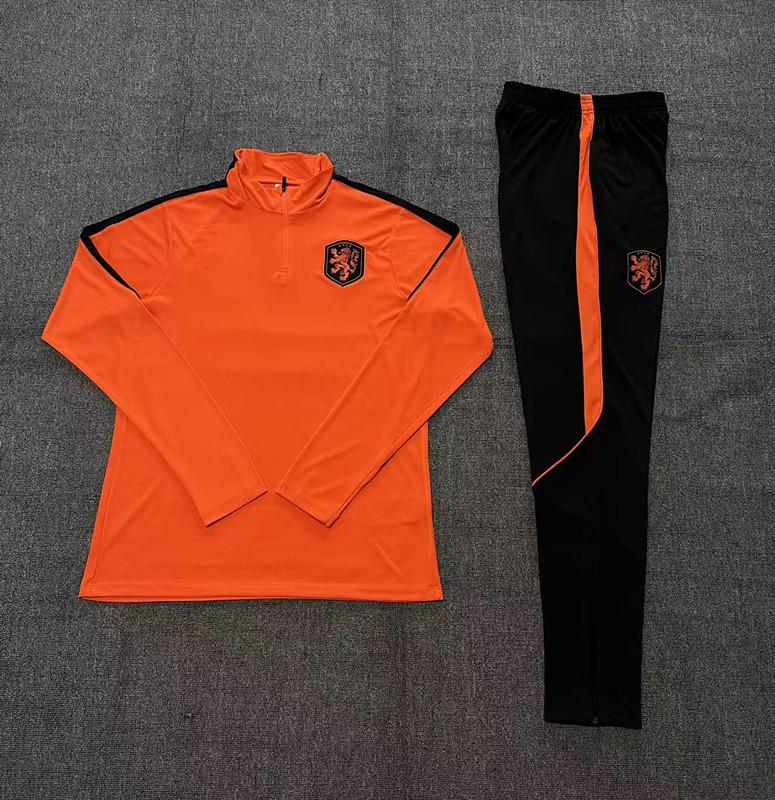 Nederlands Elftal Trainingspak Oranje Zwart