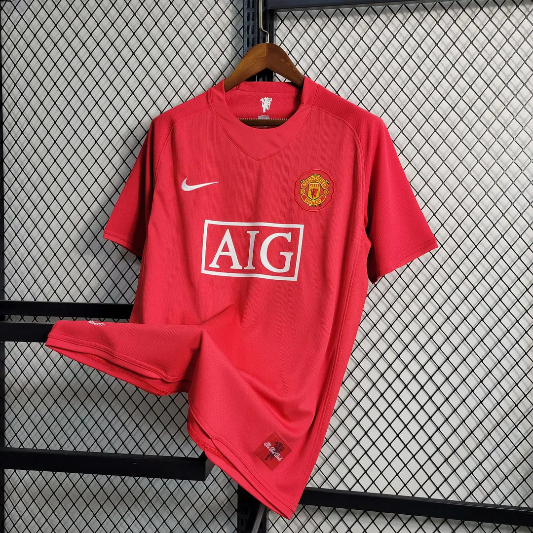 2007/2008 Retro Manchester United Home
