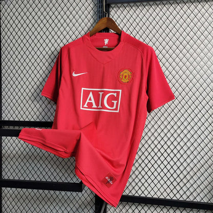 2007/2008 Retro Manchester United Home