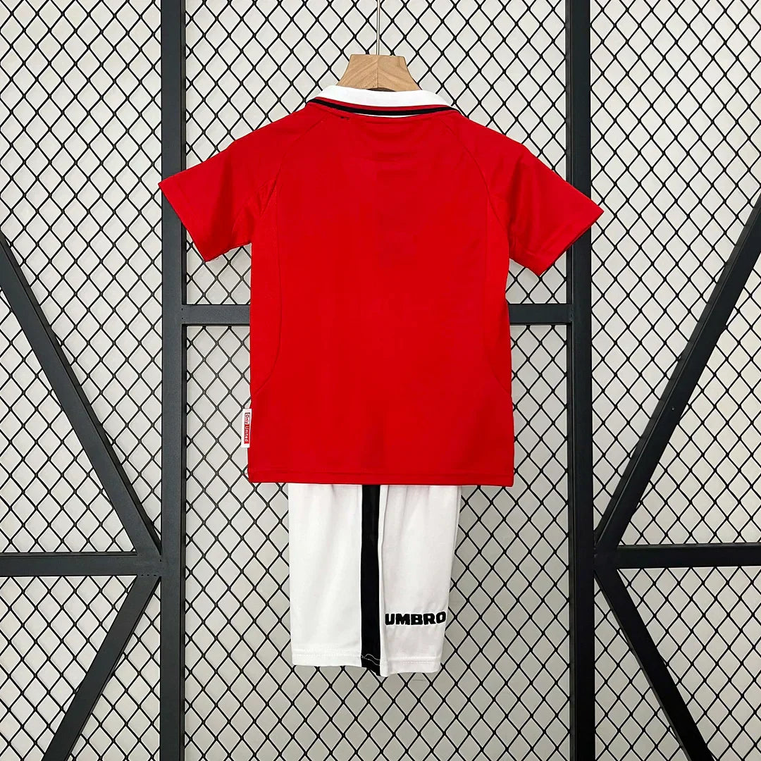 1999/2000 Retro Manchester United European Home Tenue