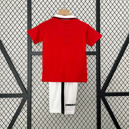 1999/2000 Retro Manchester United European Home Tenue