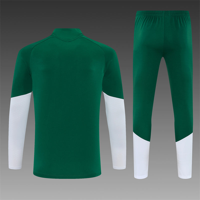 25/26 Italië Groen Wit Trainingspak