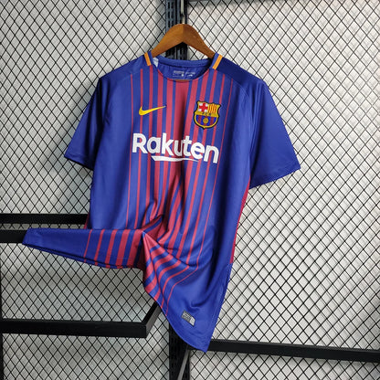 2017/2018 Retro Barcelona Home Jersey
