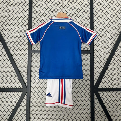 1998 Retro France Home Jersey