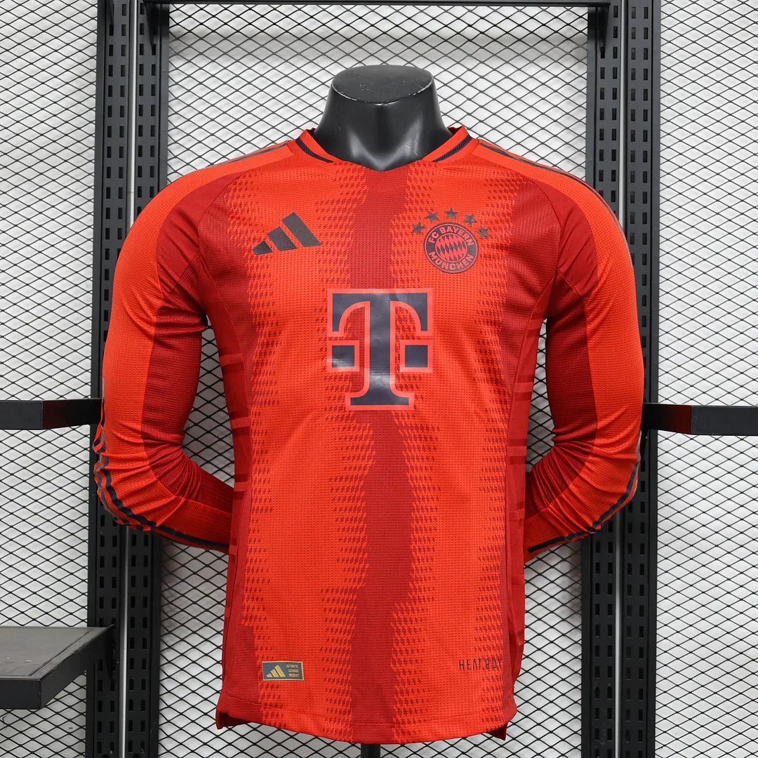 24/25 Bayern Munchen Home Kit Long Sleeve