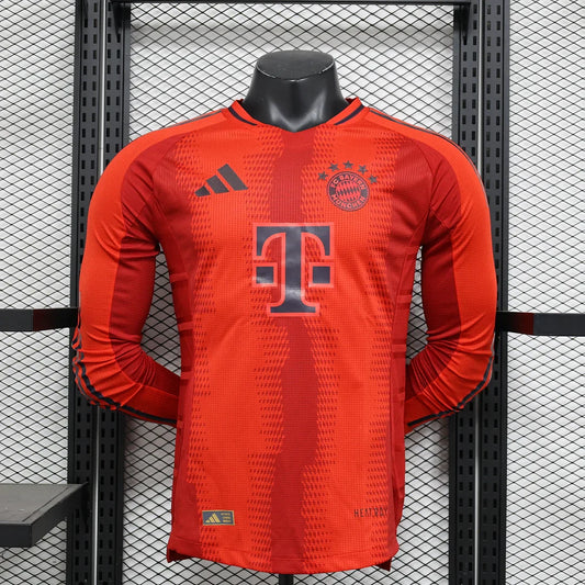 24/25 Bayern Munchen Home Kit Long Sleeve