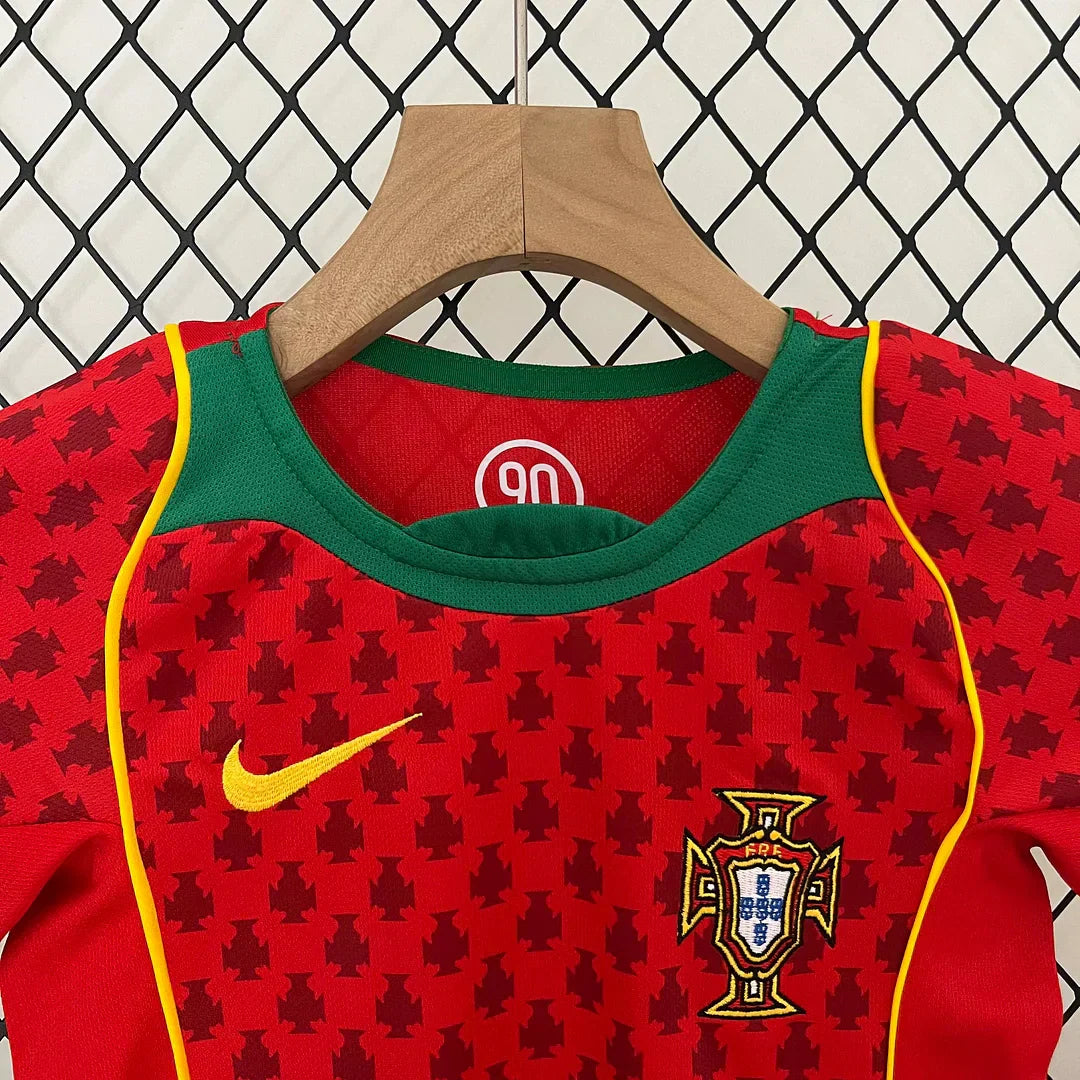 2004 Retro Portugal Home Jersey