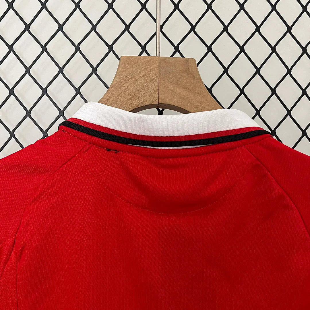 1999/2000 Retro Manchester United European Home Kids Size