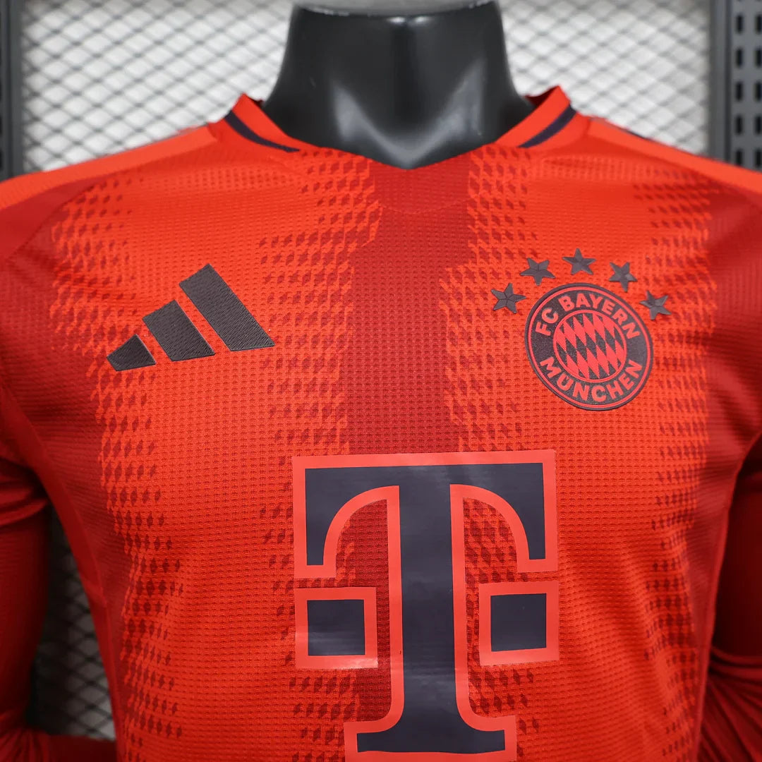24/25 Bayern Munchen Home Kit Long Sleeve