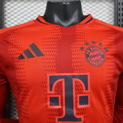 24/25 Bayern Munchen Home Kit Long Sleeve