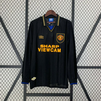1993/1995 Retro Manchester United Away Long Sleeve