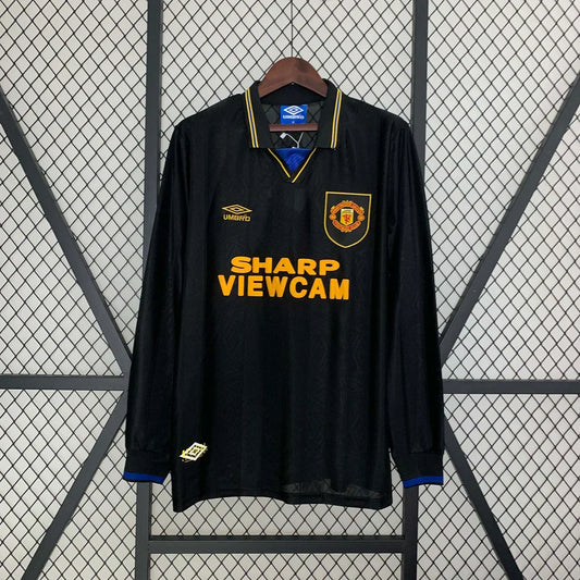 1993/1995 Retro Manchester United Away Long Sleeve