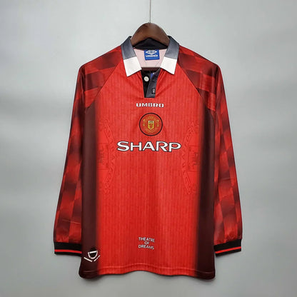 1996/1998 Retro Manchester United Home Long Sleeve