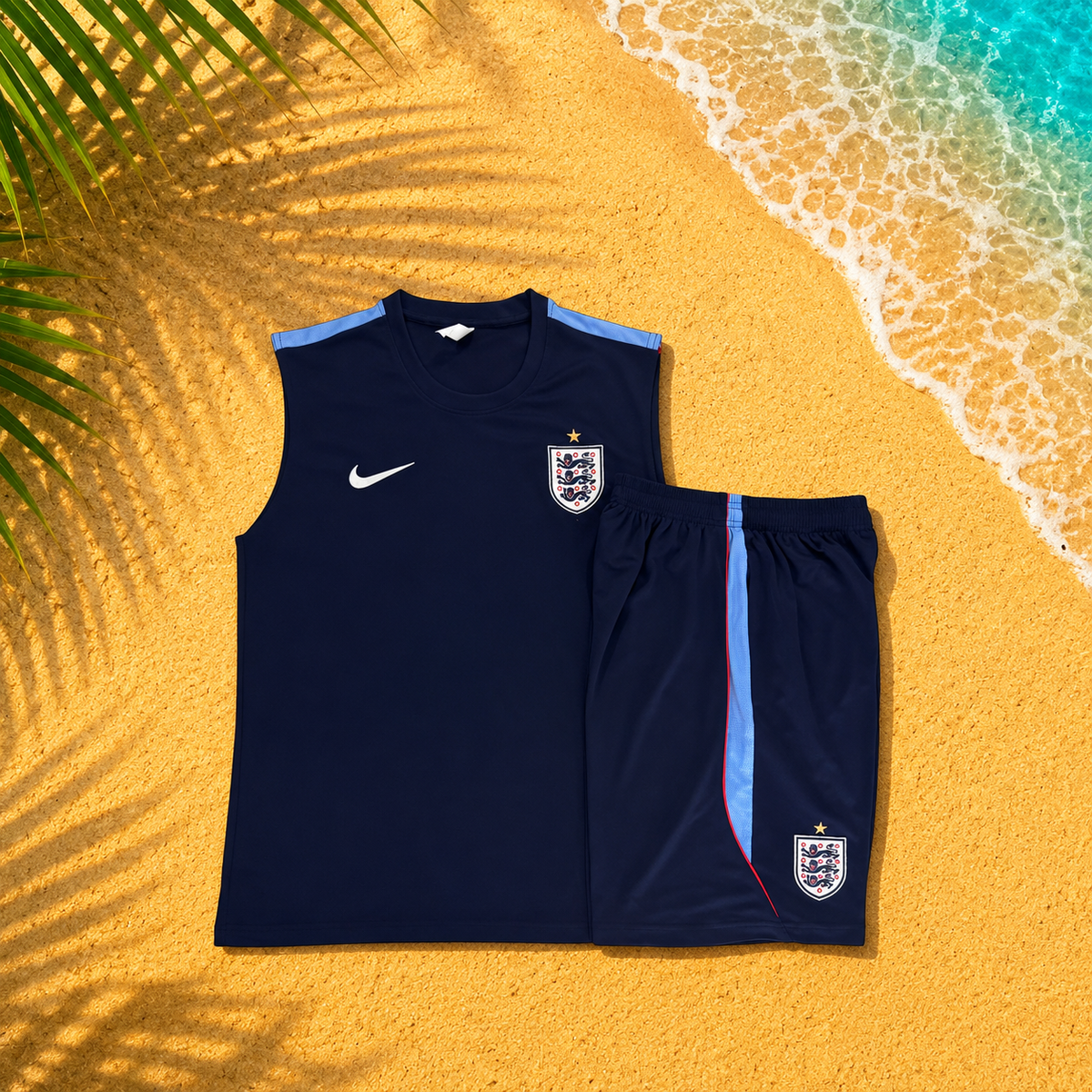 England 26/27 Mouwloos Set