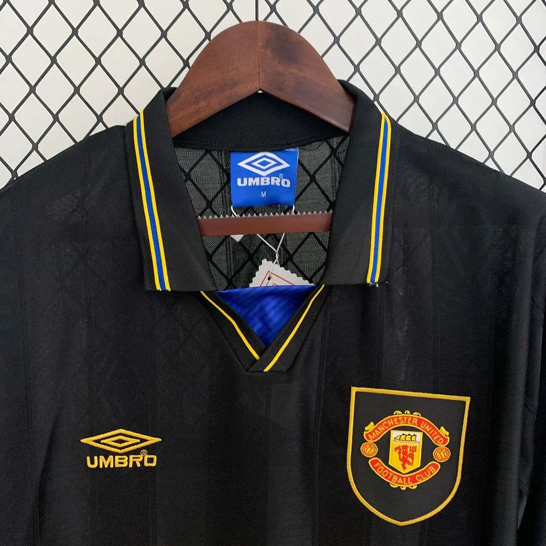 1993/1995 Retro Manchester United Away Long Sleeve