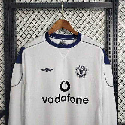 2000/2001 Retro Manchester United Away Long Sleeve