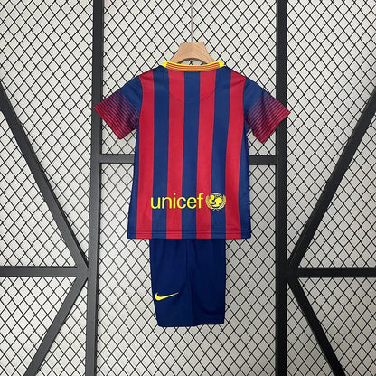 2013/2014 Retro Barcelona Home Kit Kids Size