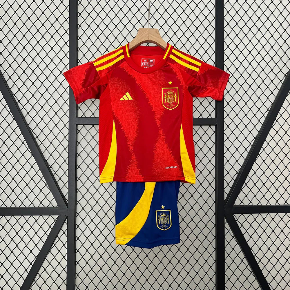 Spain 2024 Home Jersey Kids Size