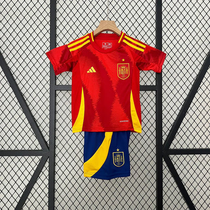 Spain 2024 Home Jersey Kids Size