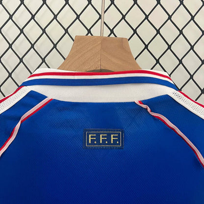 1998 Retro France Home Jersey