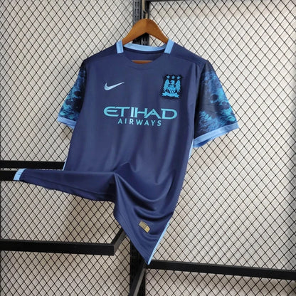 2015/2016 Retro Manchester City Away Jersey