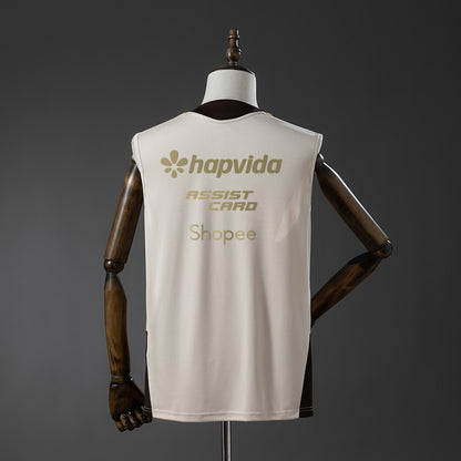 Flamengo 26/27 Met Sponsors Training - Apricot Tanktop Shirt