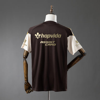 Flamengo 26/27 Met Sponsors Training - Brown Tanktop Shirt