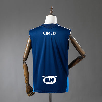 Cruzeiro 26/27 Met Sponsors Training - Dark Blue Tanktop Shirt