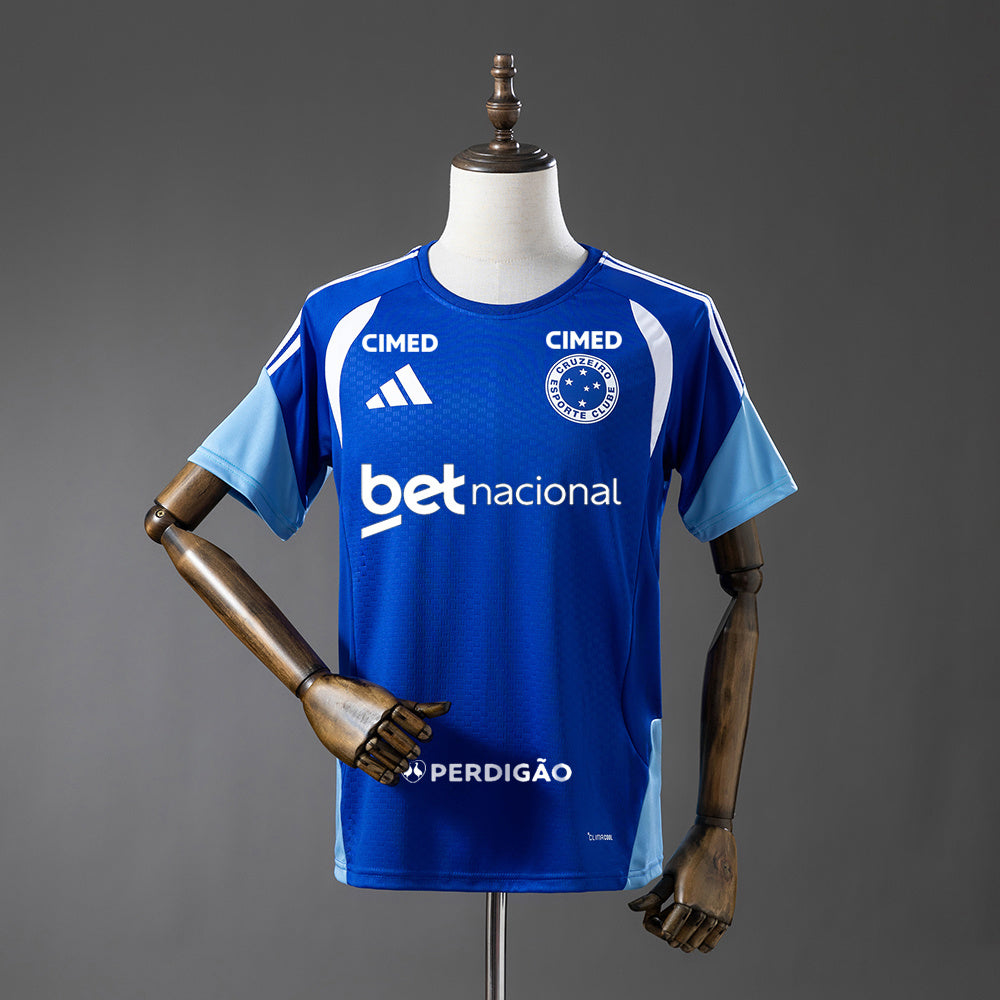 Cruzeiro 26/27 Met Sponsors Training - Blue Shirt