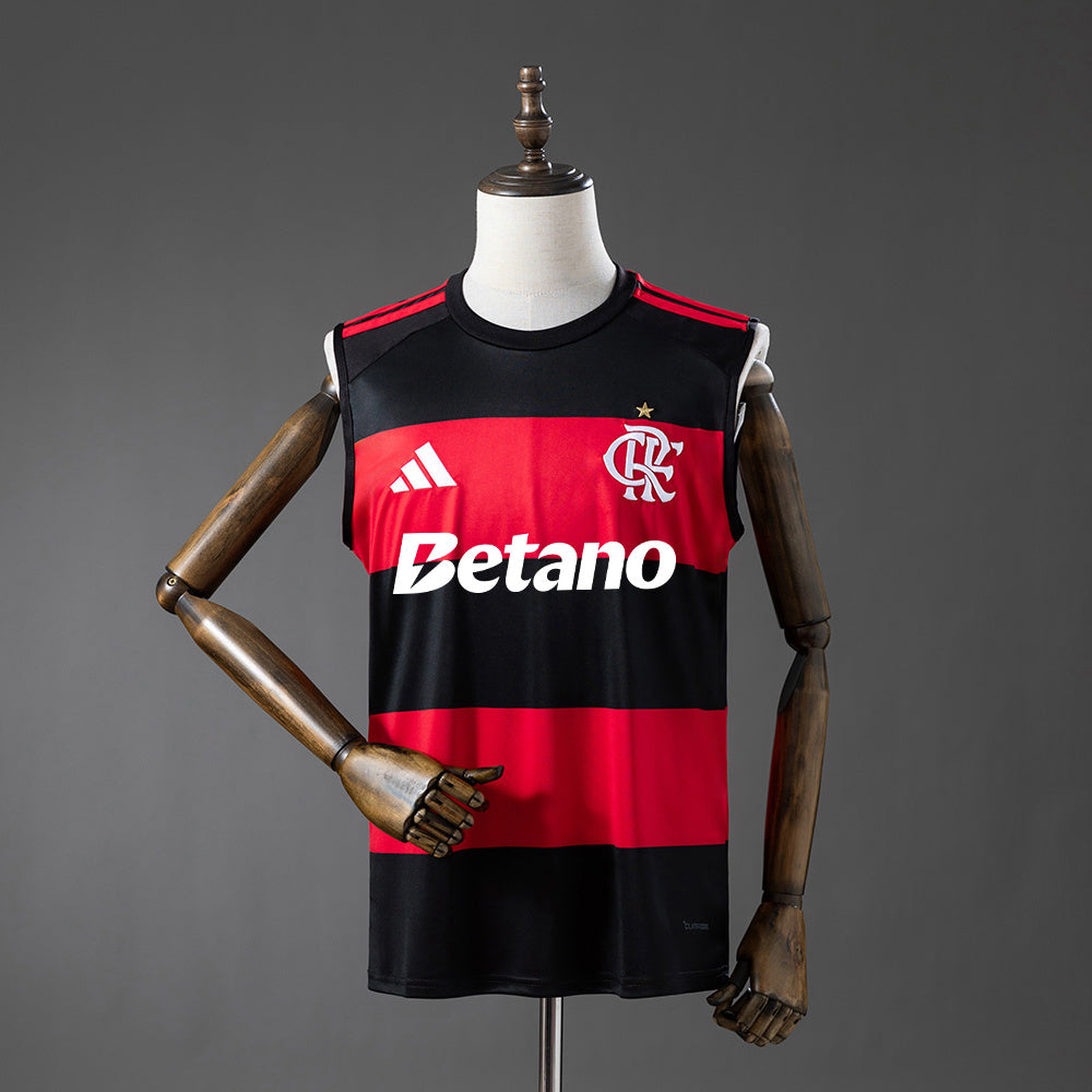 Flamengo 26/27 Thuis Met Sponsors Tanktop Shirt