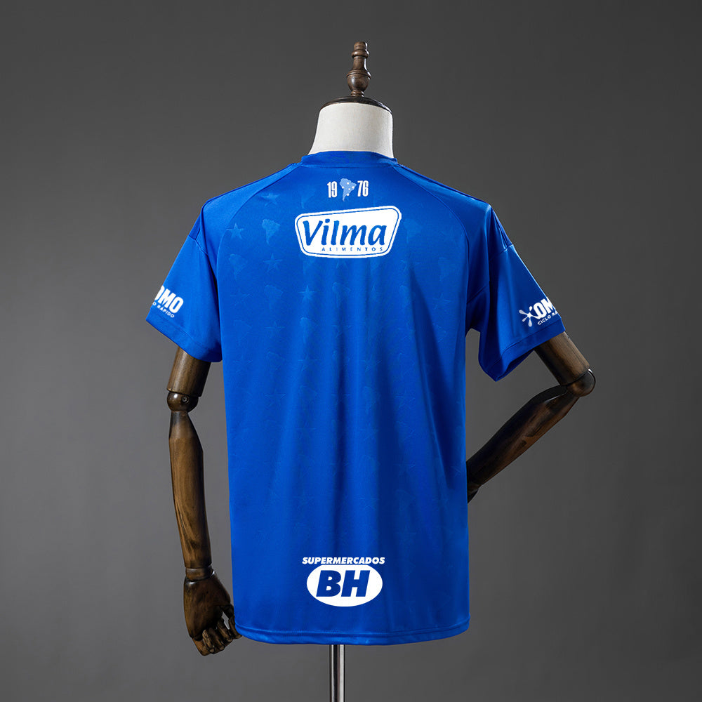 Cruzeiro 26/27 Thuis Met Sponsors Shirt