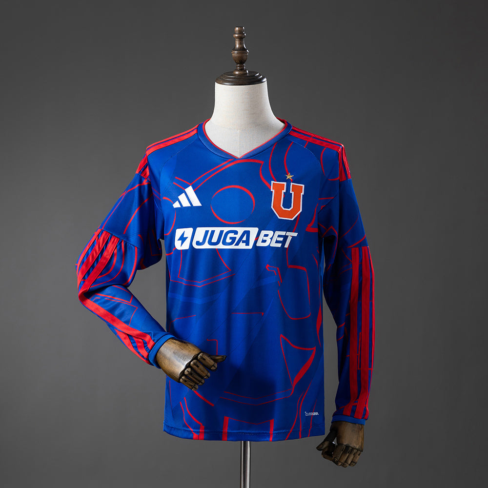 Universidad de Chile 26/27 Thuis Lange Mouwen Shirt