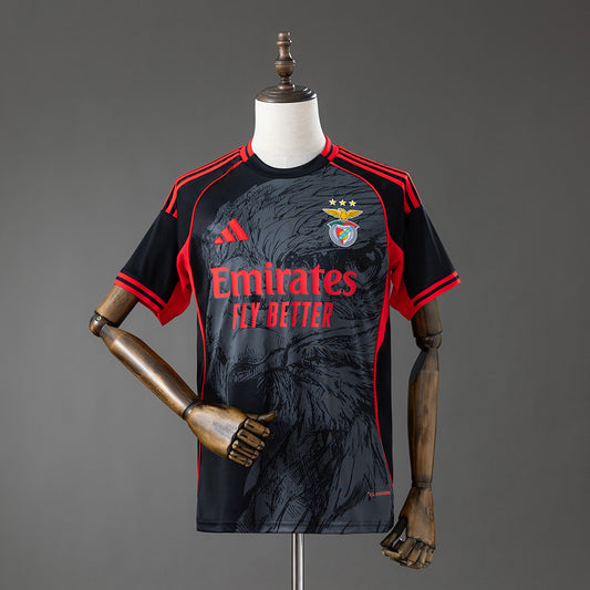 Benfica 26/27 Special Eagle Shirt - Black& Red