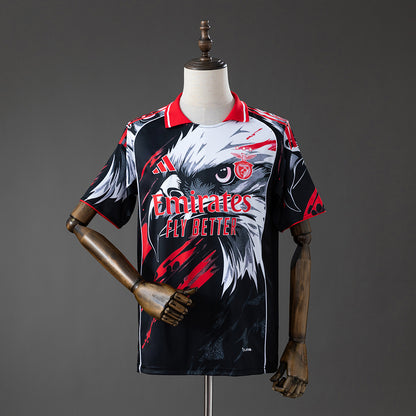 Benfica 26/27 Special Eagle Shirt - Black& White